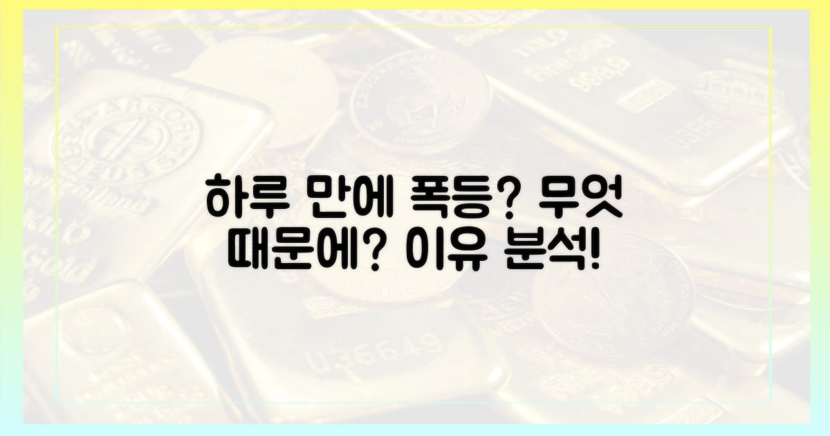 하루 만에 폭등? 왜?