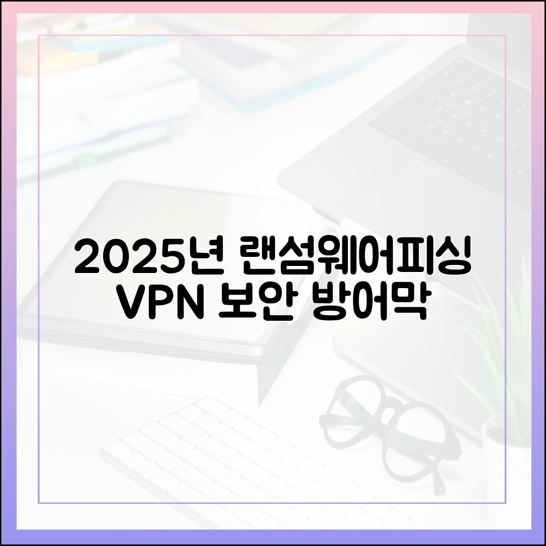 진화하는 사이버 공격 대응: 2025년 랜섬웨어와 피싱을 막는 VPN 보안 방어막