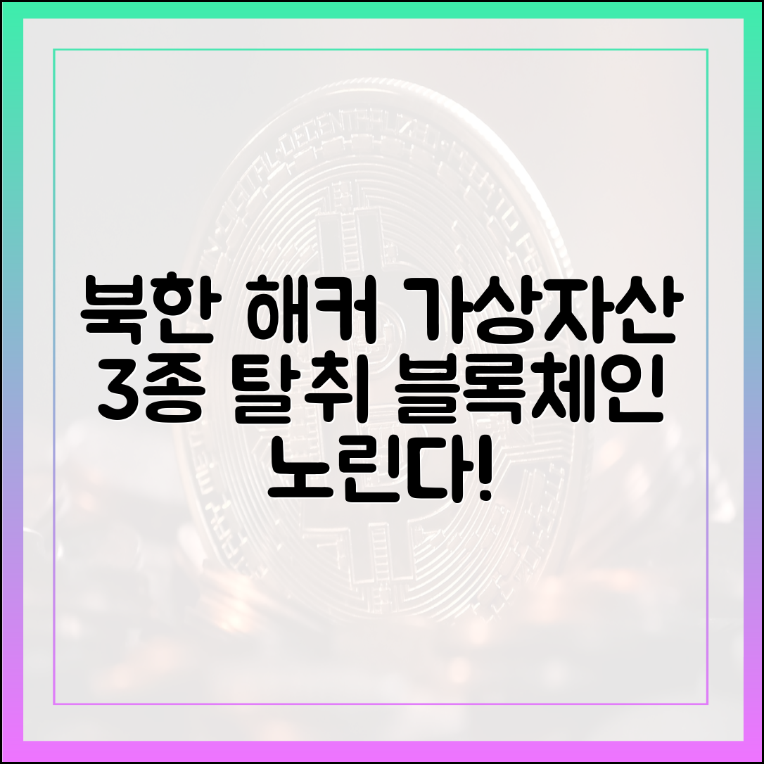 북한 해커, 블록체인 가상자산 3가지 탈취 포착