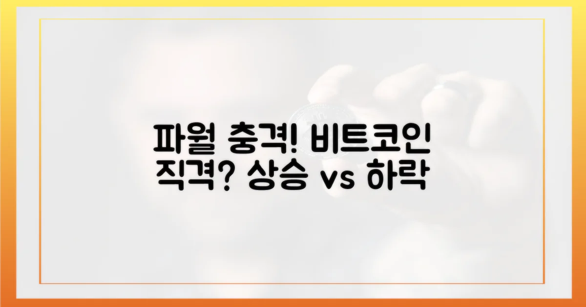 파월 발언, 비트코인에 어떤 영향?