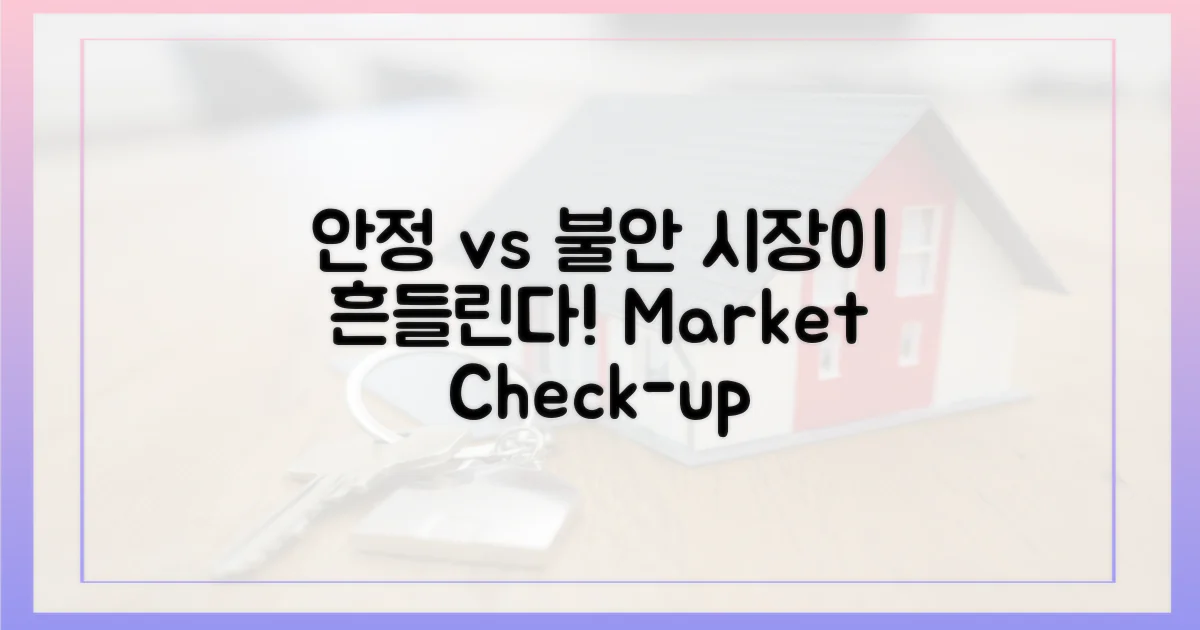 안정 vs 불안 시장 전망