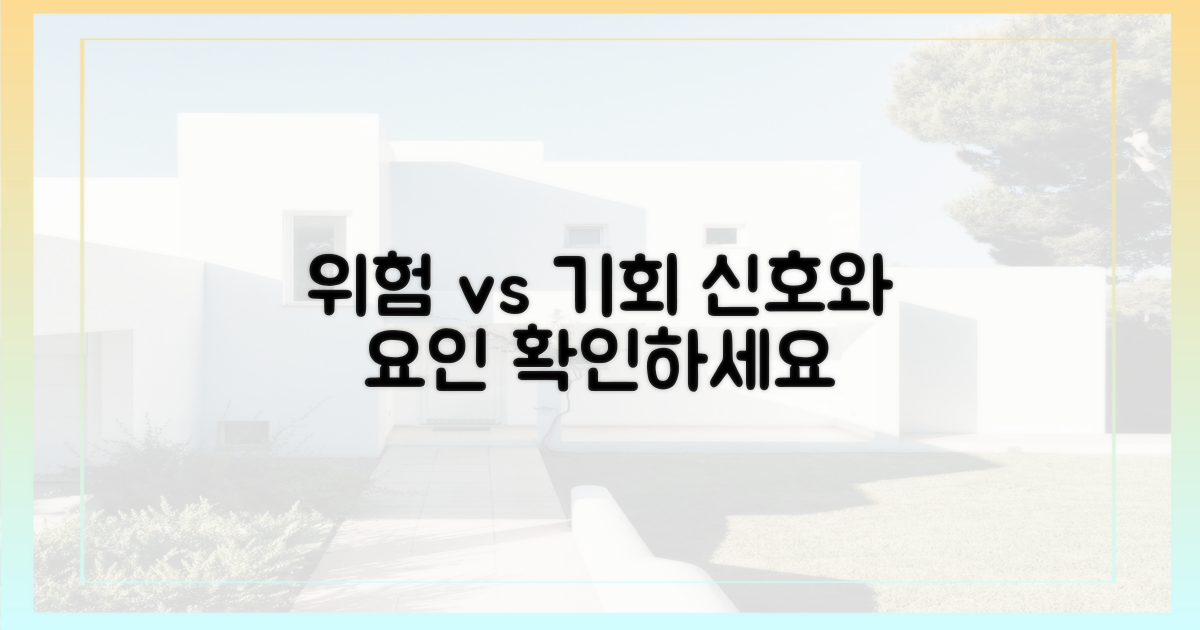 위험 신호 vs 기회 요인