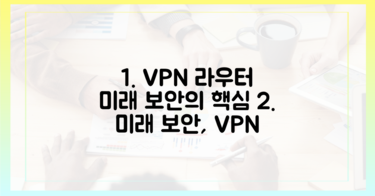 미래 보안, VPN 라우터가 이끈다