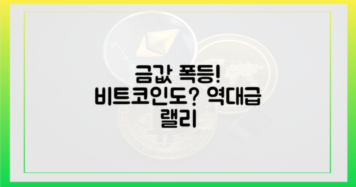 금값 고공행진, 비트코인도 덩달아?