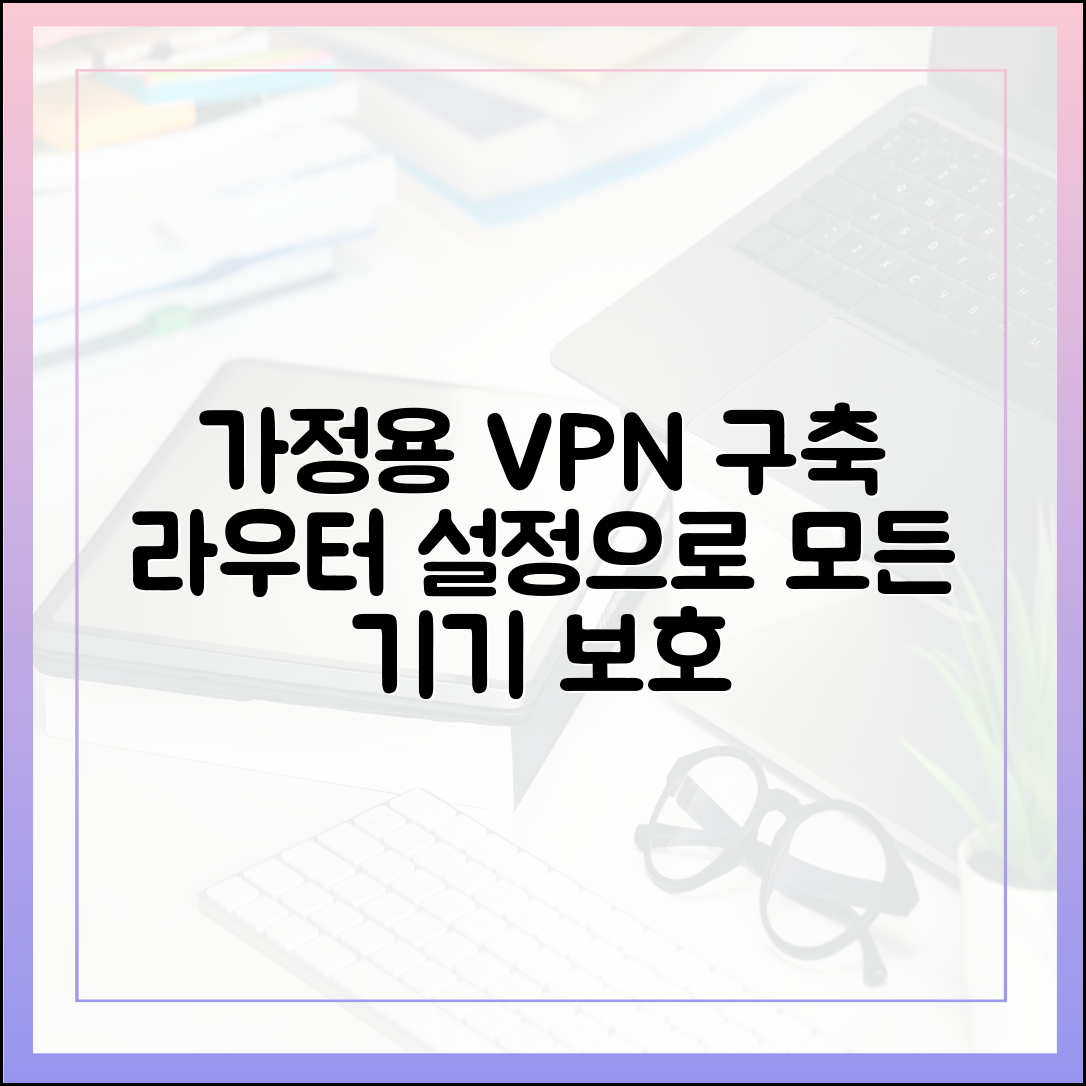 가정용 VPN 구축 가이드: 라우터 VPN 설정으로 모든 기기를 보호하기