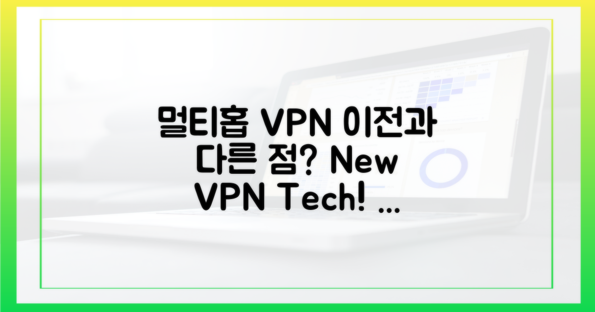 멀티홉: 이전 VPN과 차이점