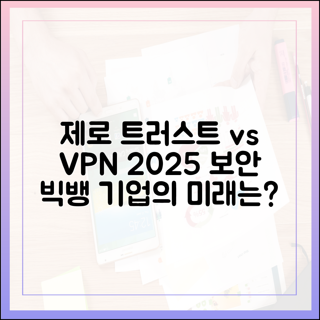 제로 트러스트 보안 모델과 VPN의 관계: 2025년 기업 보안의 변화