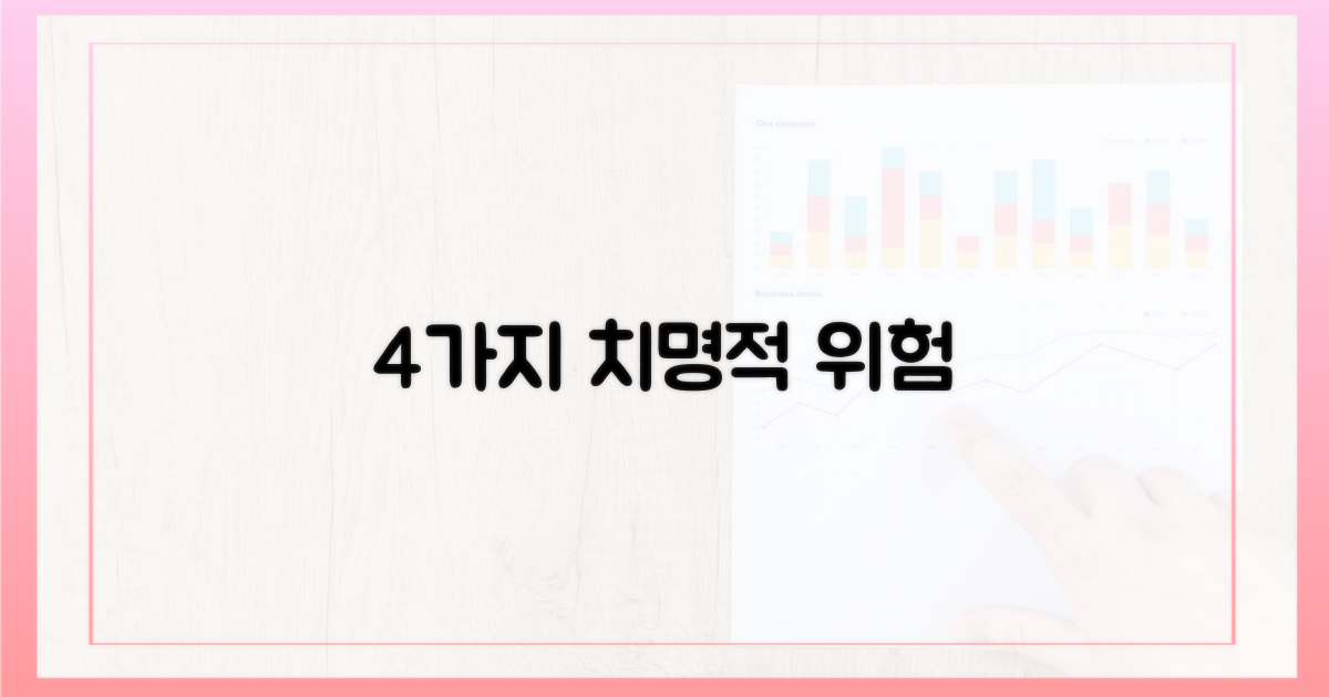4가지 위험 요소
