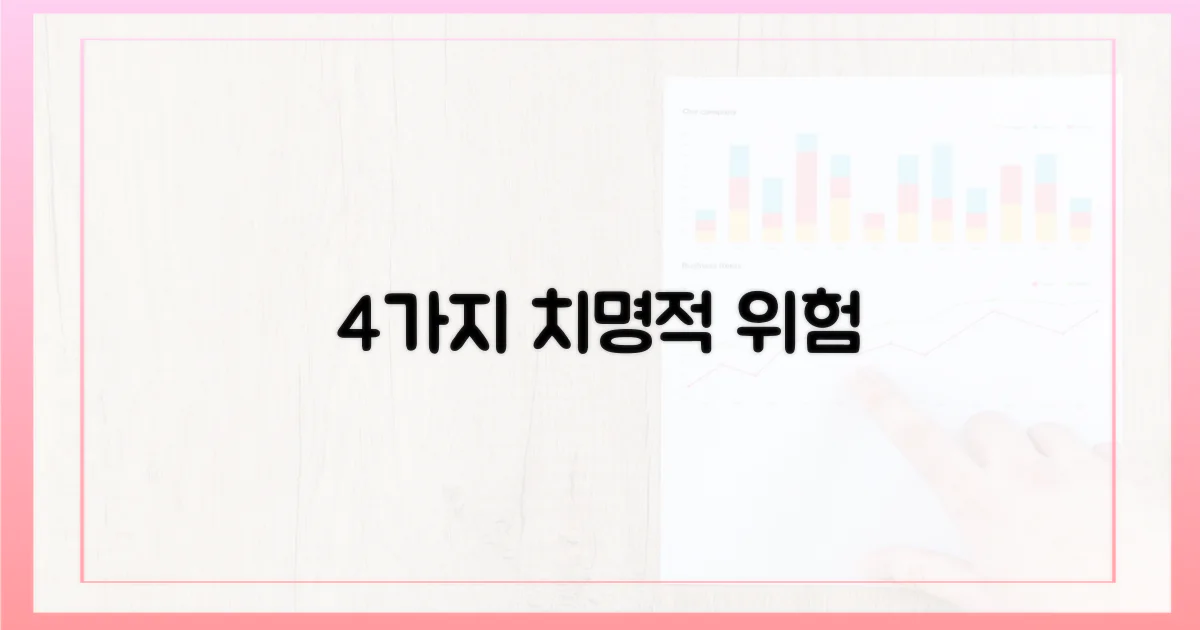 4가지 위험 요소