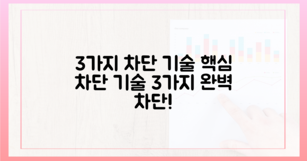 3가지 차단 기술