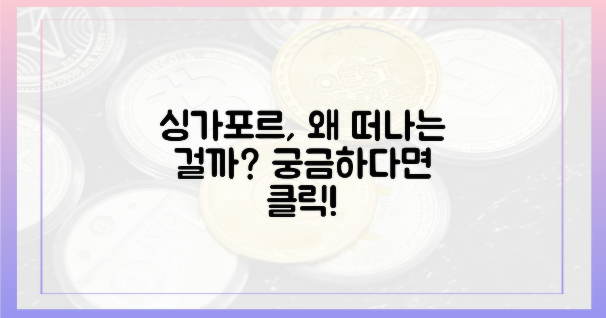 싱가포르, 왜 떠나는지 알아보세요