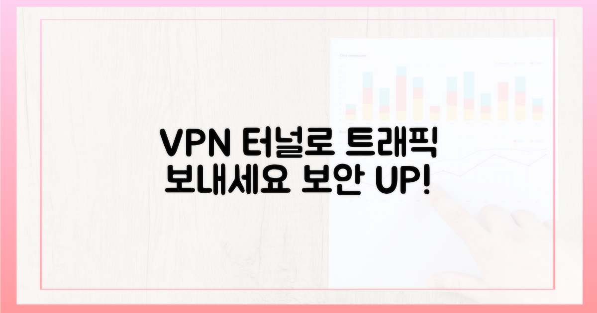 트래픽, VPN 터널로 보내세요