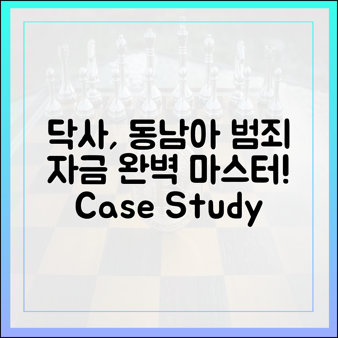 닥사, 동남아 범죄자금 거래 사례 완벽 마스터!