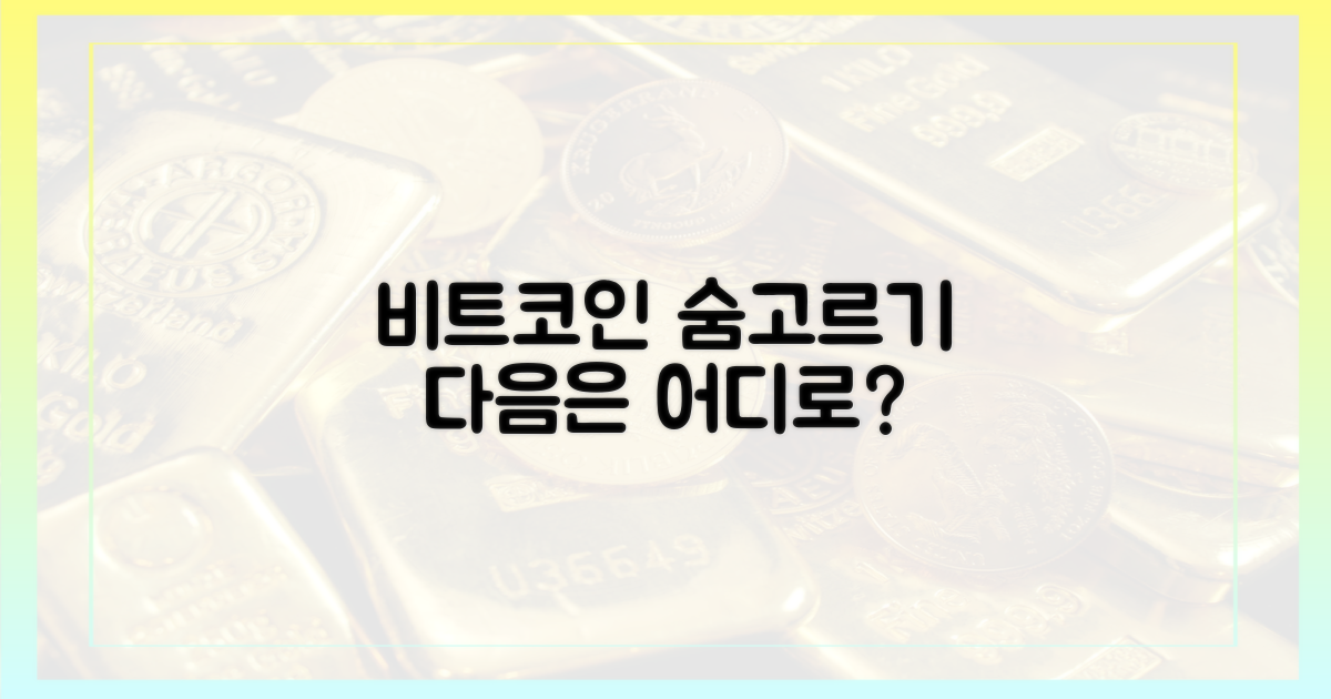 숨 고르는 비트코인, 다음은?