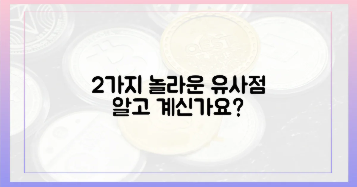 2가지 비트코인과의 유사성