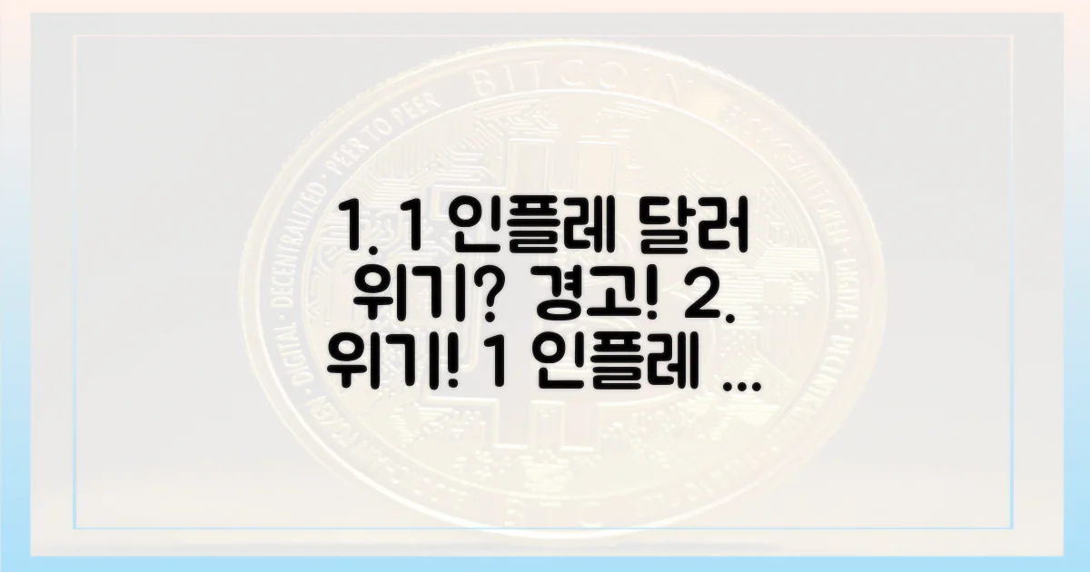 1% 인플레이션, 달러 위기