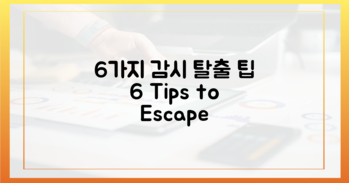 6가지 감시 방지 팁