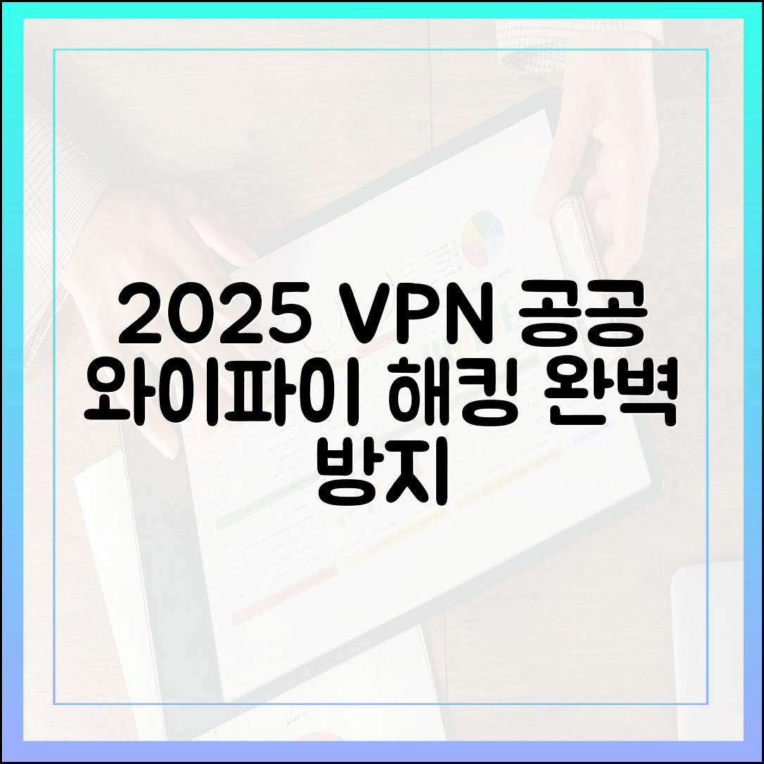 공공 와이파이 해킹 방지: 2025년 당신의 연결을 안전하게 지키는 VPN 사용법