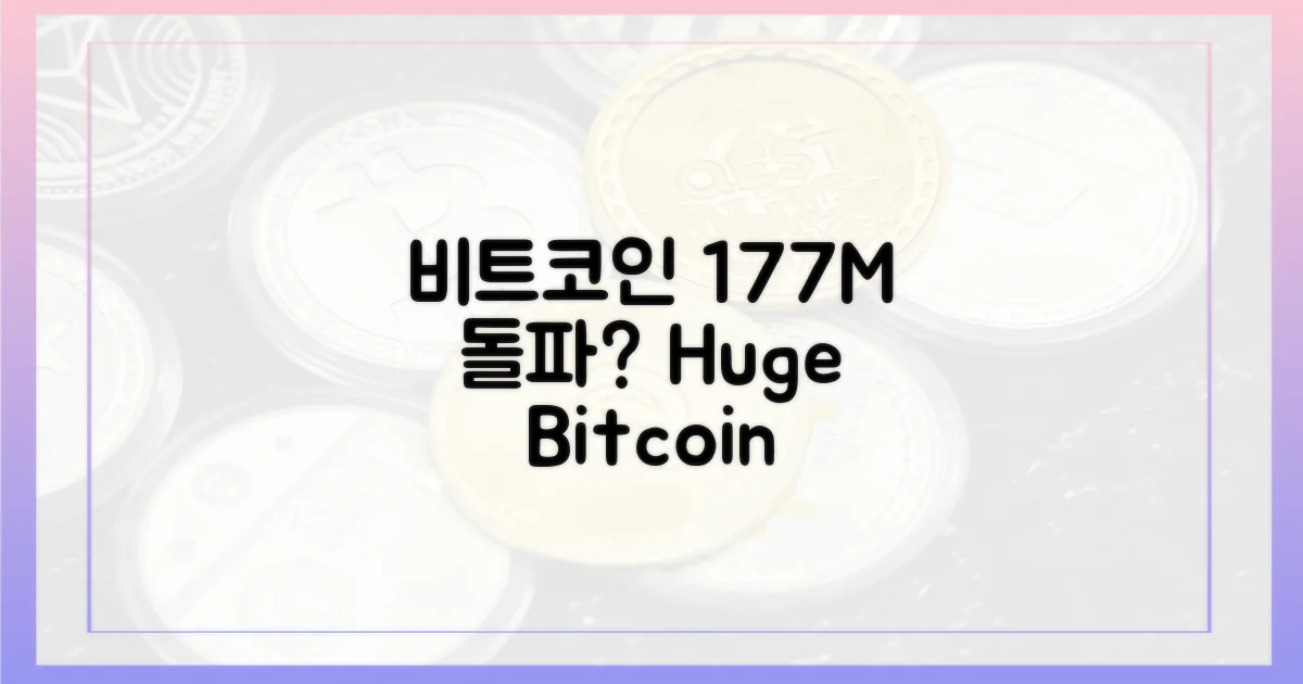 비트코인, 1.77억 넘어설까