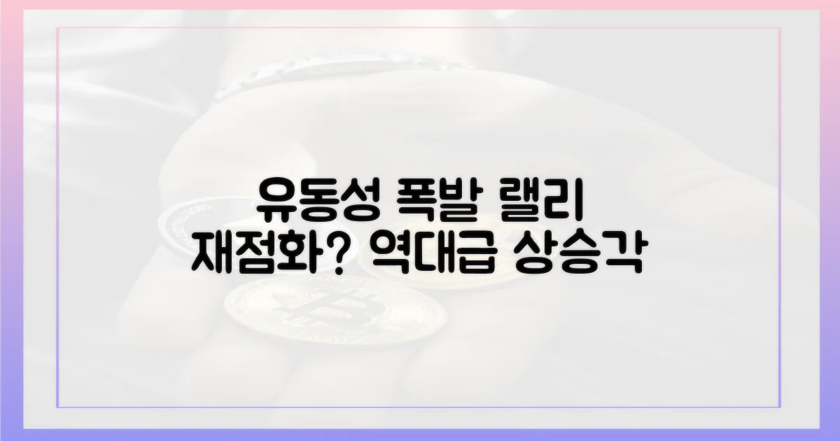 유동성 확대, 또 다른 랠리 예고하나?