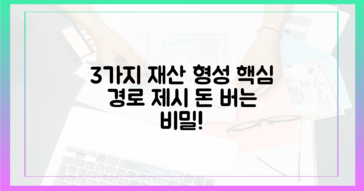 3가지 재산 형성 경로