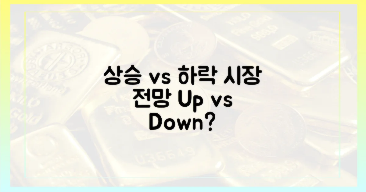 상승세 vs 하락세 전망