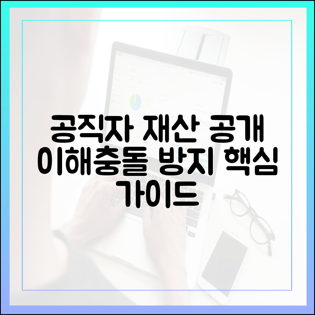 공직자 재산과 직무 관련성: 이해충돌 방지를 위한 핵심 가이드