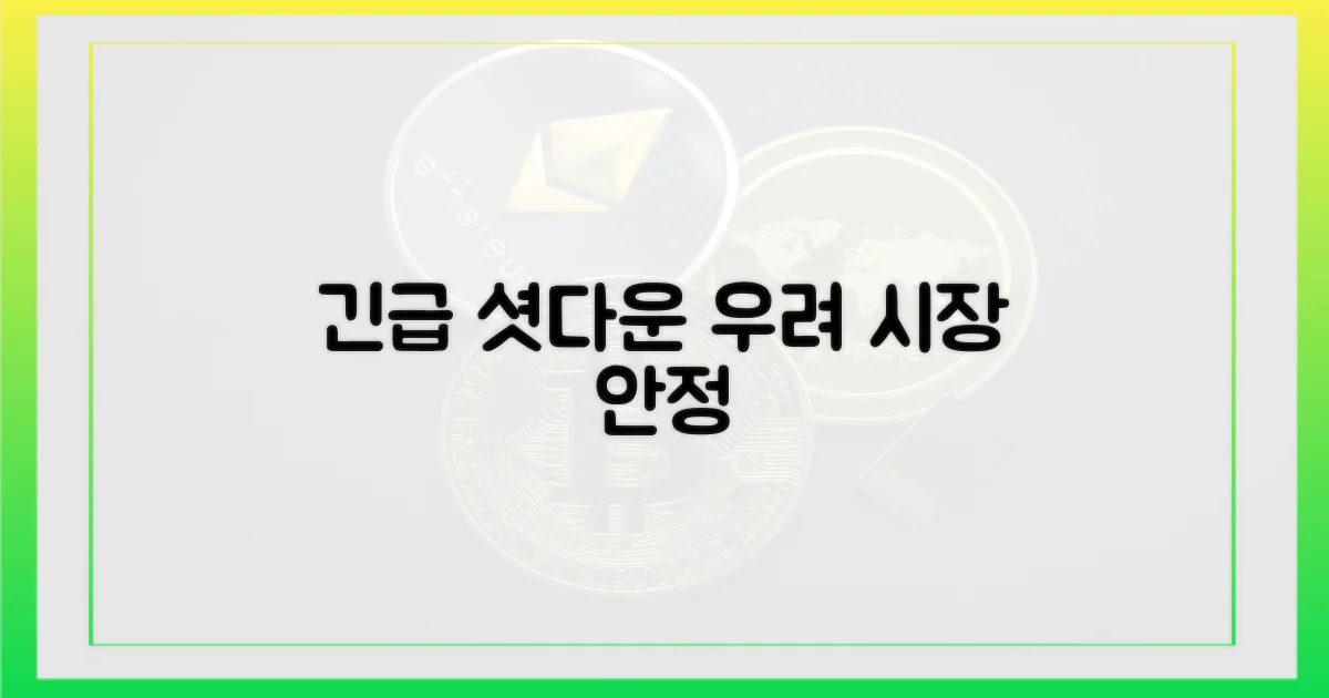 셧다운 우려 완화, 시장 안정 기대