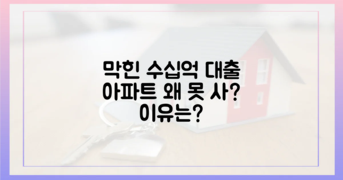 수십억 아파트, 대출은 왜 막히나?
