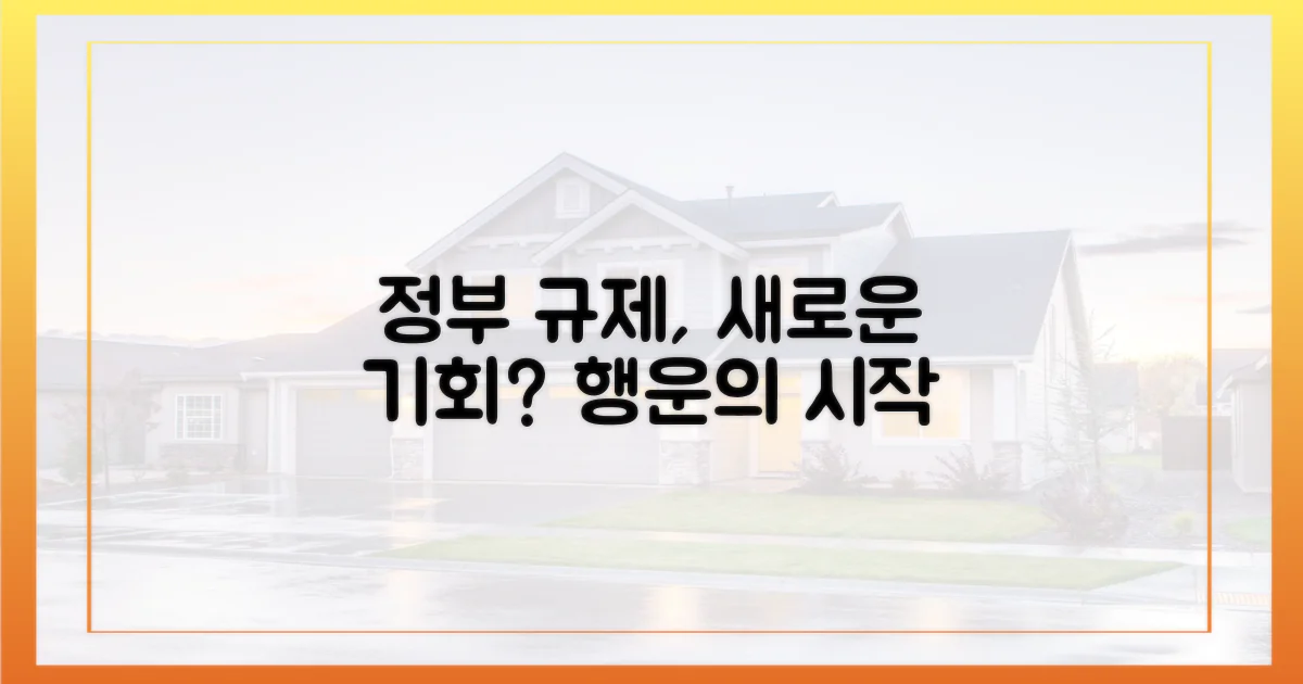 정부 규제, 또 다른 기회?