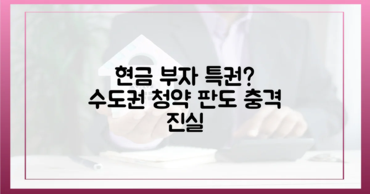 현금 부자' 특권? 수도권 청약 판도