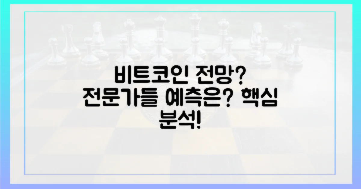 전문가들, 비트코인 전망은?