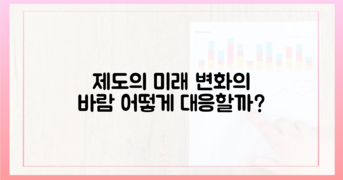 제도의 미래, 어떻게 될까?