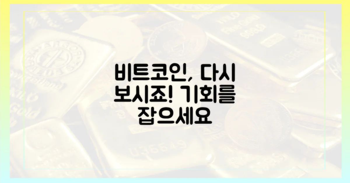 당신의 비트코인, 다시 보세요