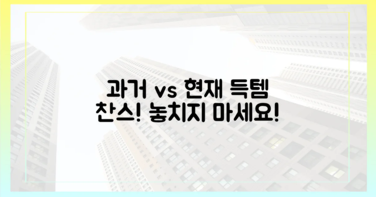 과거 규제 vs 현재 득템