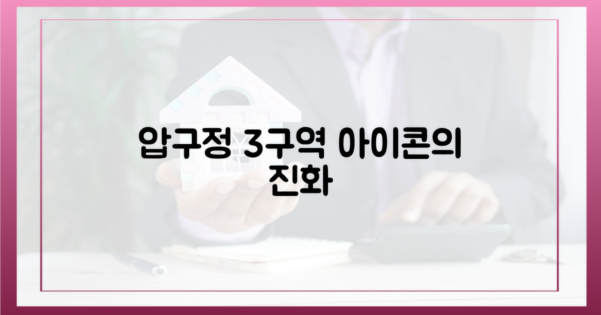 압구정 3구역, 아이콘의 진화