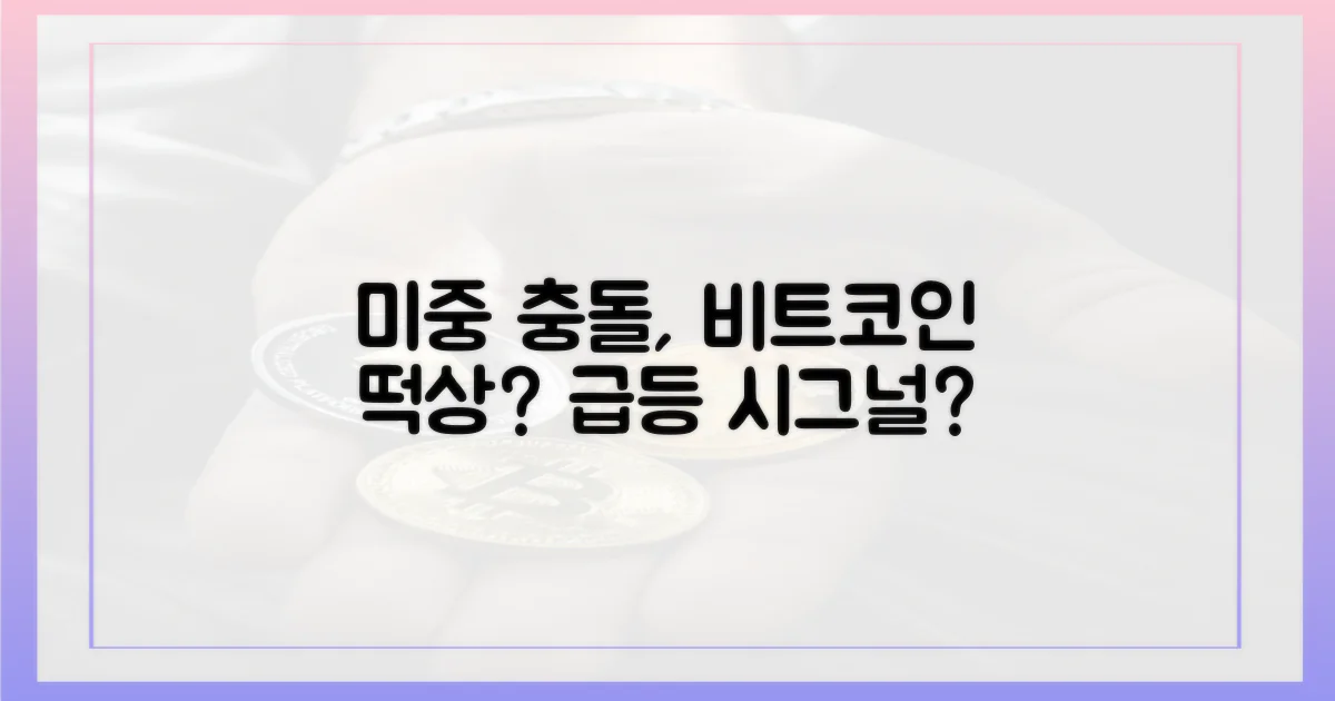 미중 갈등, 비트코인에 어떤 영향?