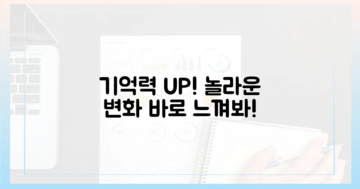 기억력 증진 효과를 느껴보세요