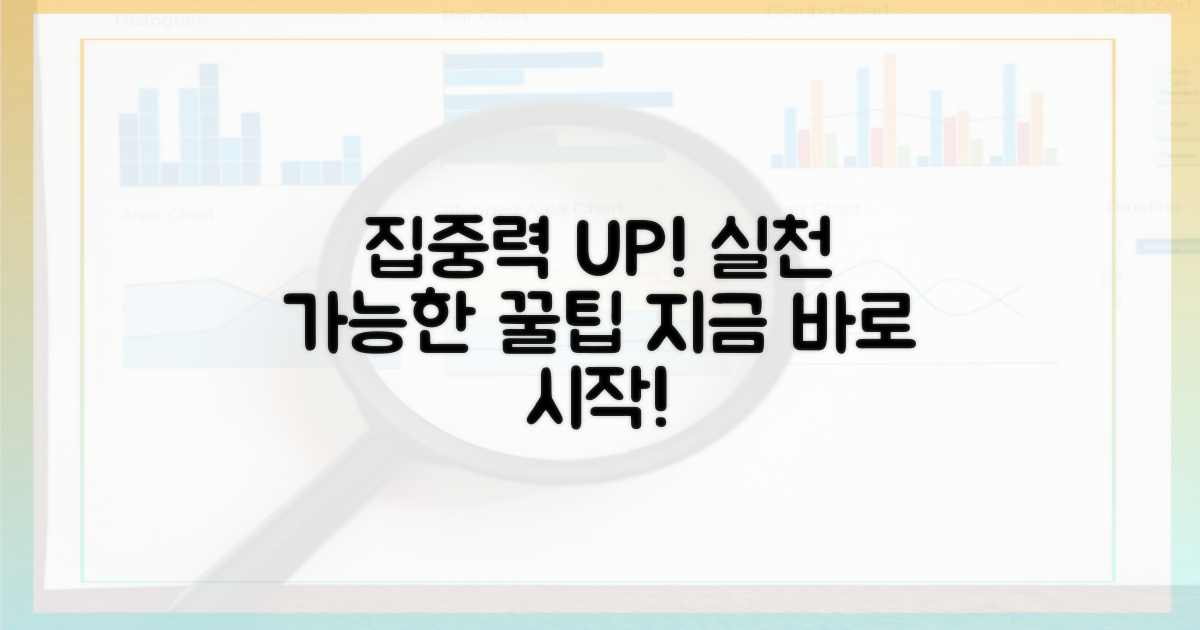 집중력 높이는 실천법
