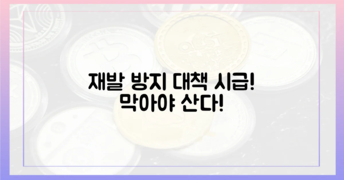 재발 방지 대책 시급하다