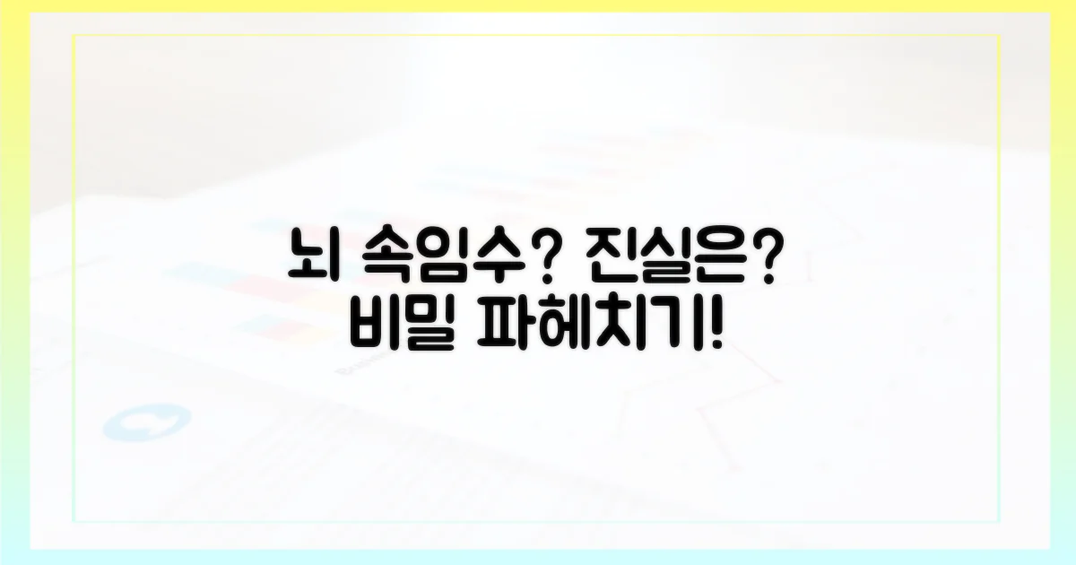 뇌 속임수의 비밀은?