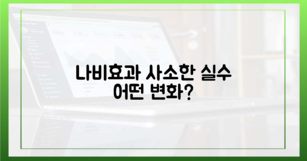 사소한 실수, 어떤 나비효과?