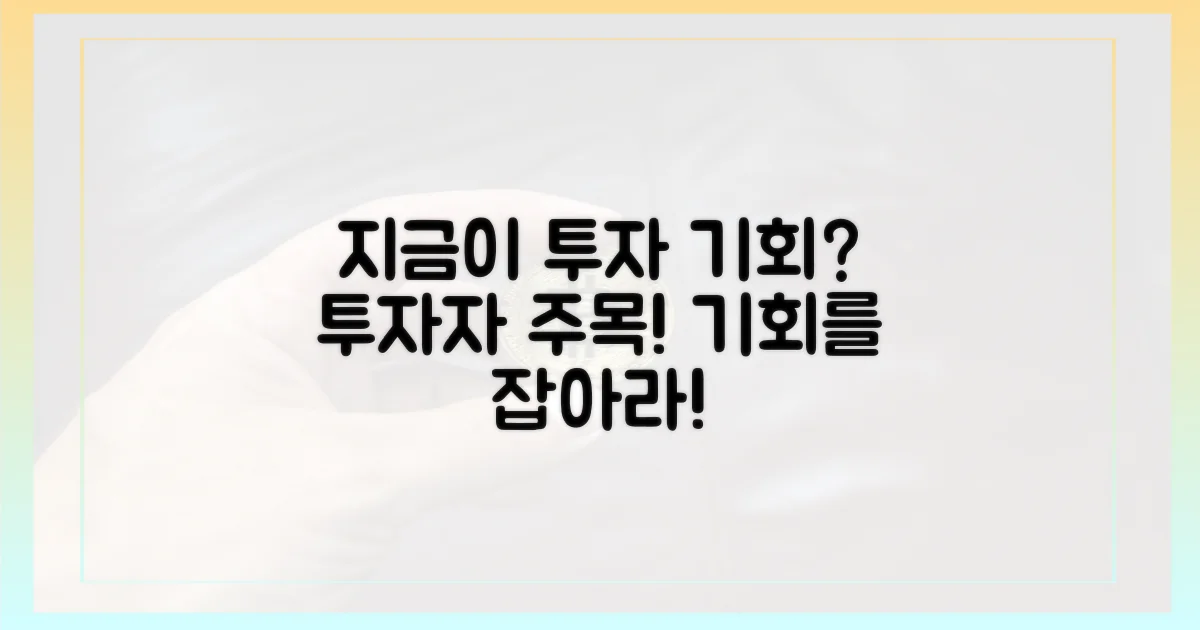 투자자, 이제 기회일까?