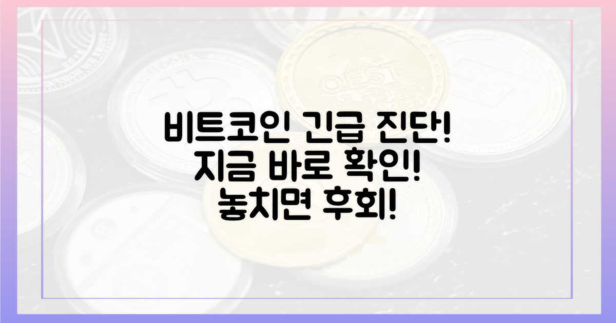 지금 바로 비트코인 상황 파악하세요!