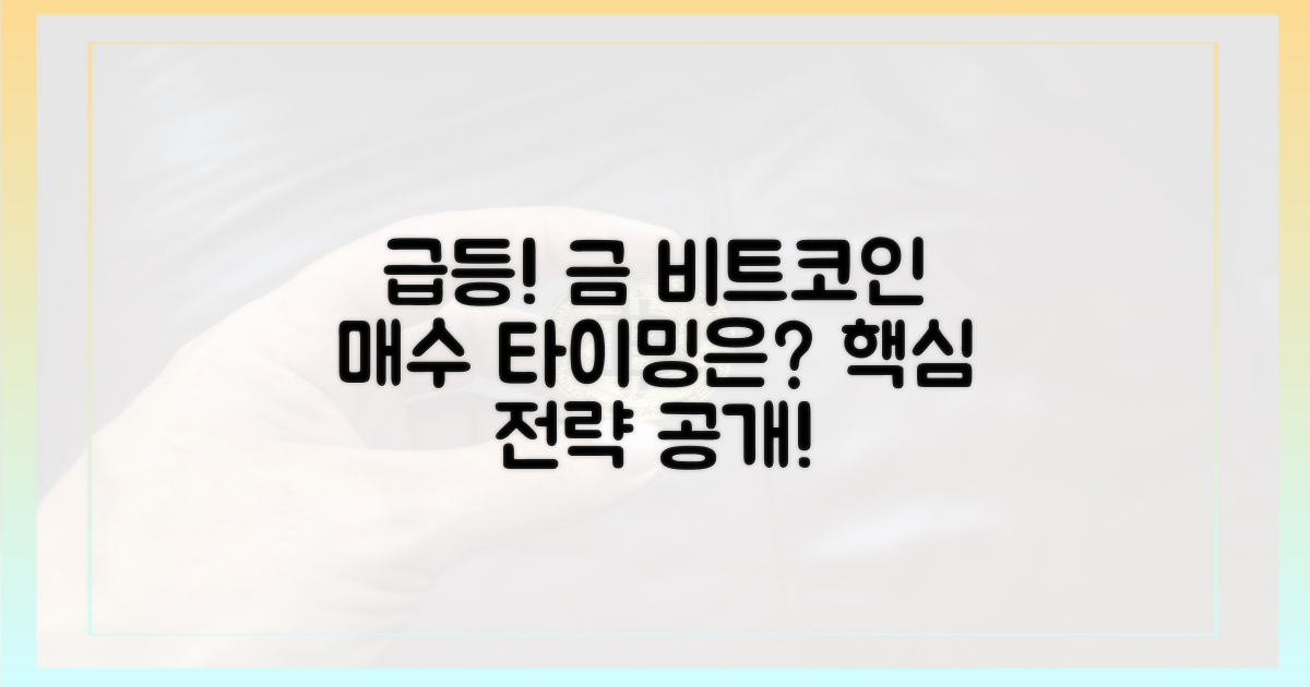 급등하는 금과 비트코인, 매수 전략