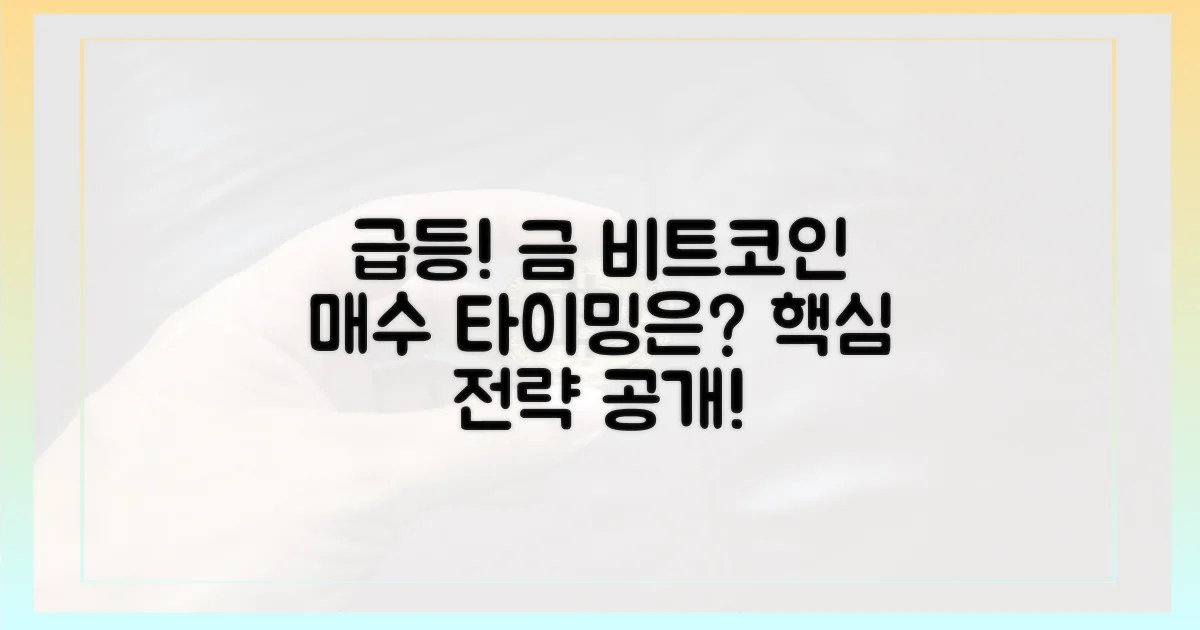 급등하는 금과 비트코인, 매수 전략