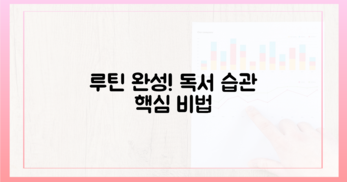 독서 루틴을 완성하세요