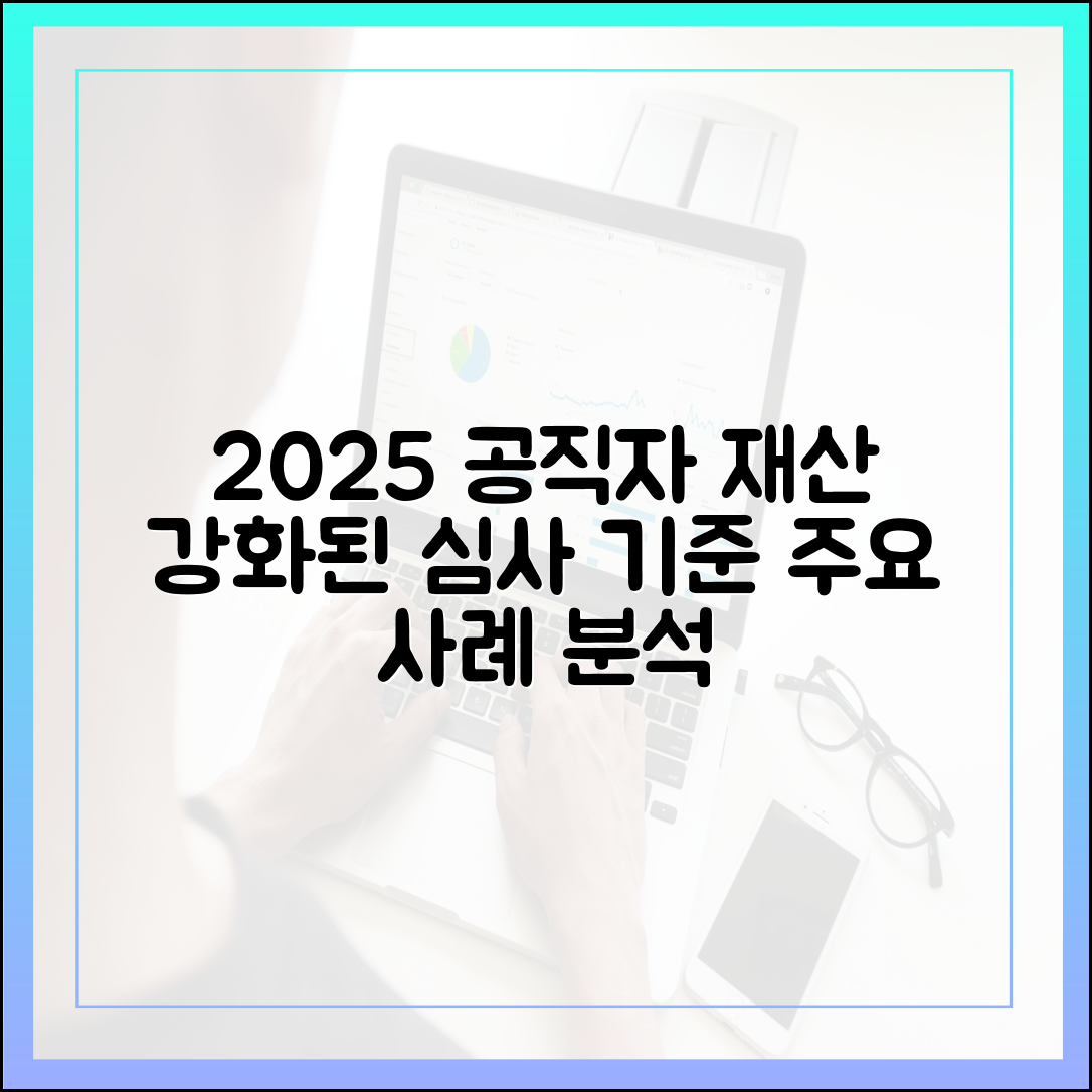 2025년 공직자 재산 심사, 강화된 기준과 주요 사례 분석