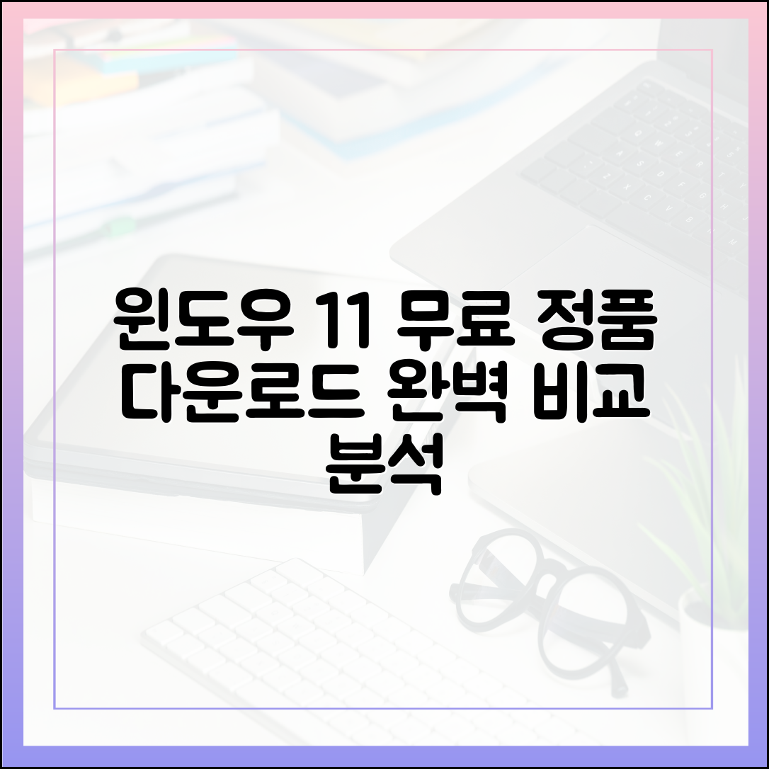 윈도우 11 무료 다운로드 공식 채널 완벽 비교 분석