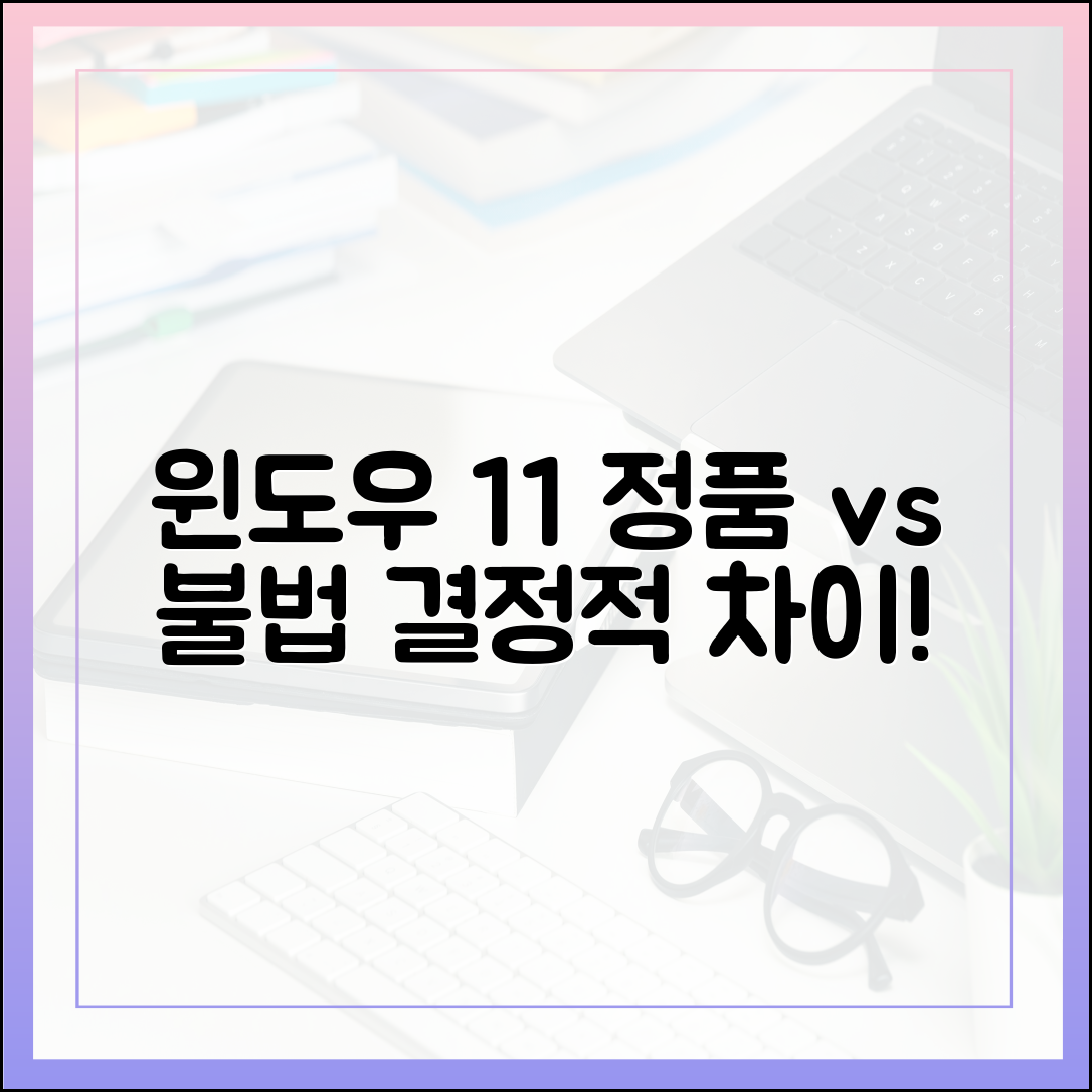윈도우 11 무료 다운로드, 정품과 불법 다운로드의 결정적 차이 분석